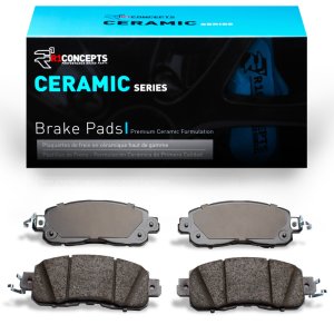 Nissan Leaf Brake Pads - Front - R1 Concepts - R1 Ceramic - `13-`25